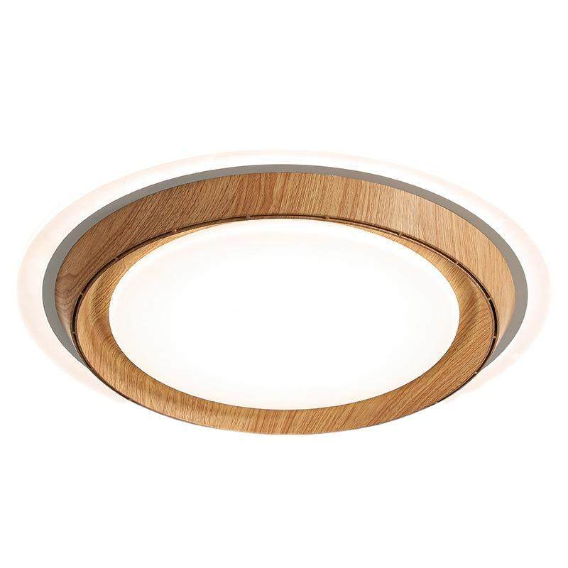 卧室灯代简约圆创意边无叶形风扇灯新款原木花色静无品牌/音护眼,家装灯饰光源,风扇灯,淘宝优惠券,粉丝福利购,淘宝优惠卷