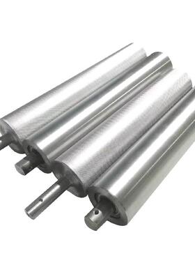 不锈钢辊筒镀铬镜面印辊胶辊定工制加工业胶HMP辊机械导布染辊