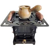 现围碳烤炉子货用取暖烤火家户外庭院烧烤炉炉子日式 煮茶炉冬日复