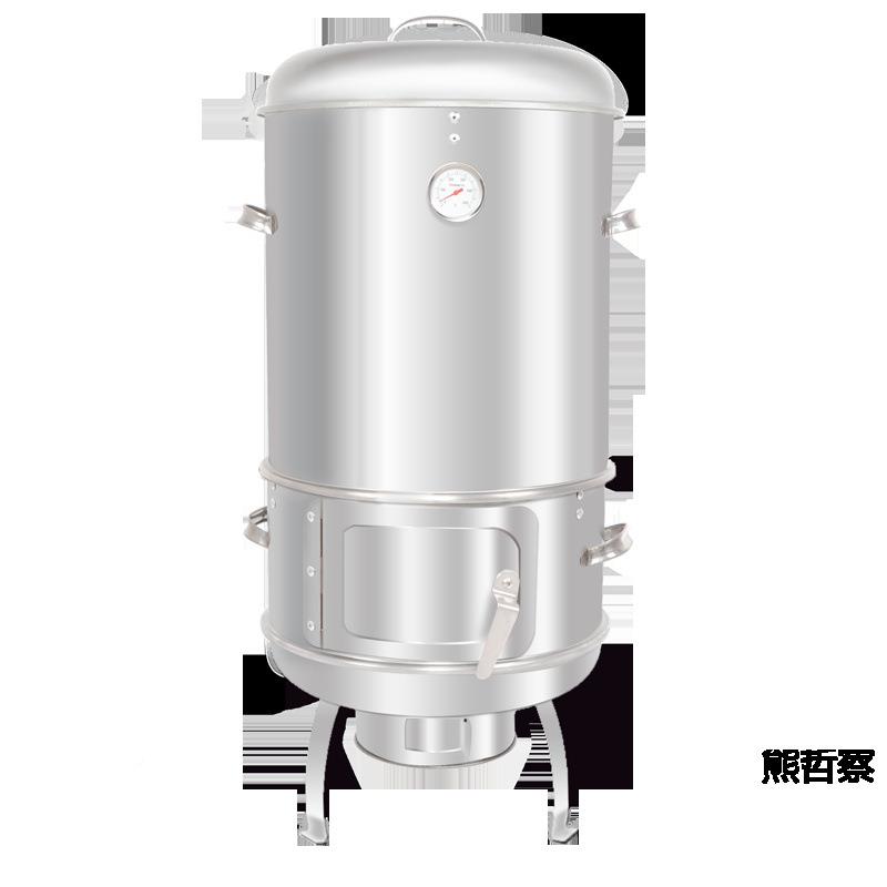 烧烤吊炉炭烤肉炉Cs2ZQZtf串烤鸭鸡烟腊肉木桶羊排腿家熏商用烧烤