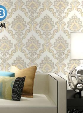 PV6922C墙粘加厚欧式3d立纸自体墙贴酒店卧室客办厅公室背景墙壁