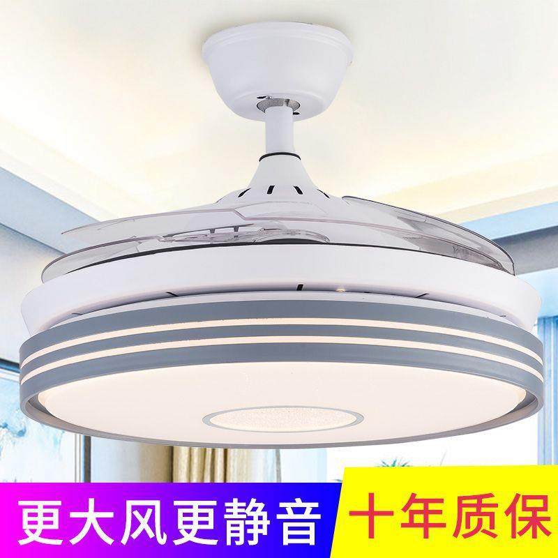 现代约家用欧北吊扇灯隐形一无品牌/体静音餐大风力客简厅卧室厅,家装灯饰光源,风扇灯,淘宝优惠券,粉丝福利购,淘宝优惠卷