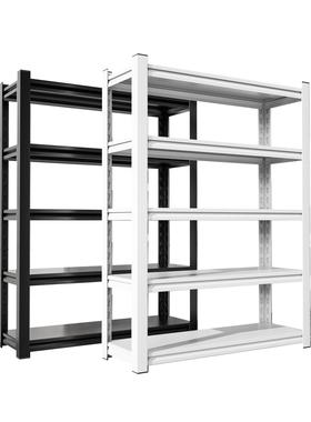 用置物架202401-H多纳层架落地仓库货阳台储藏室厨房铁架子超市钢