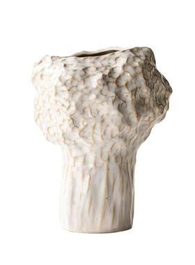 欧in风陶视瓷B-581花瓶客厅插花干花水培电s柜摆件米白色北花器装