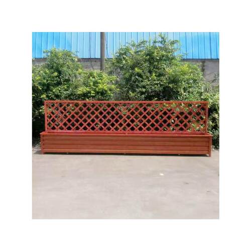 园林田/1688-17园风铝合金网格箱户外景观屏风栅栏阳花花箱院台爬