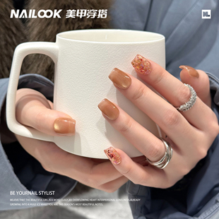 简约百搭系列 小方盒  金棕彩带