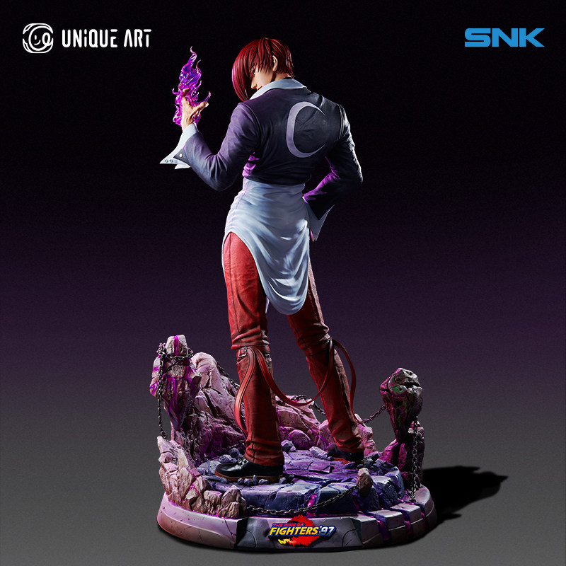 unique art ua snk拳皇97 八神庵 1/1 雕像摆件手办正版授权预售