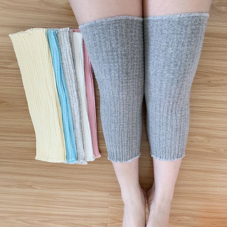 夏季空调房薄款保暖透气护膝护腿男女关节护套坐月子加长款