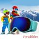 Children Ski Anti Age Glasses fog Protection Double