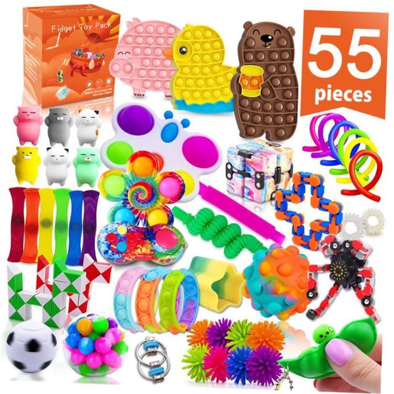 Mystery Fidget Toys Pack Set Pack Anti Stress Christmas Adve