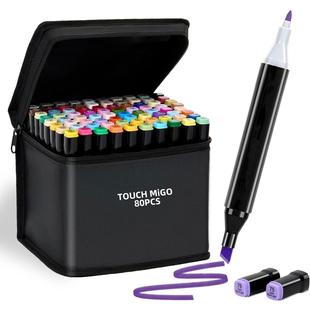 24-80 Colors Art Markers Set Alcohol Oily Felt Marker Pen Do