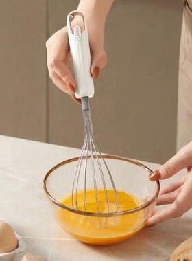 Multifunctional Stainless Steel Egg Beater 30cm ABS Handle