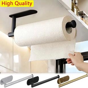 Kitchen Paper Towel Holder Adhesive Tissue Hanger Toilet Rol