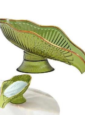 Draining Soap Dish Leaf Shape Soap Box Easy Cleaning Soap