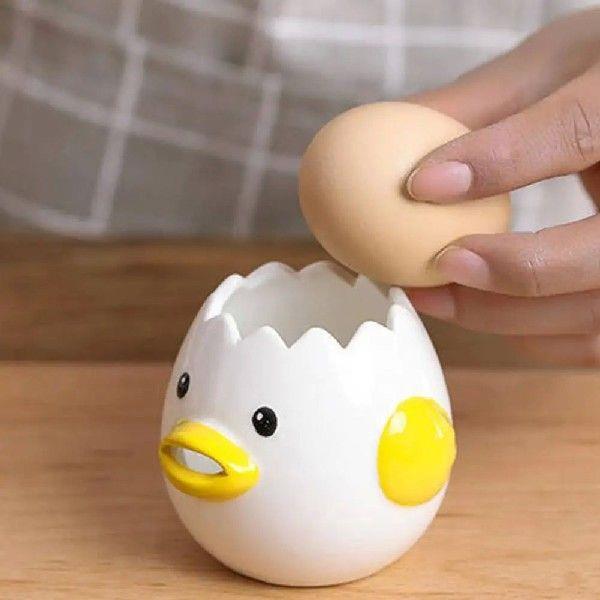 Egg Yolk Separator Ceramic Egg Separator Ceramic Chicken