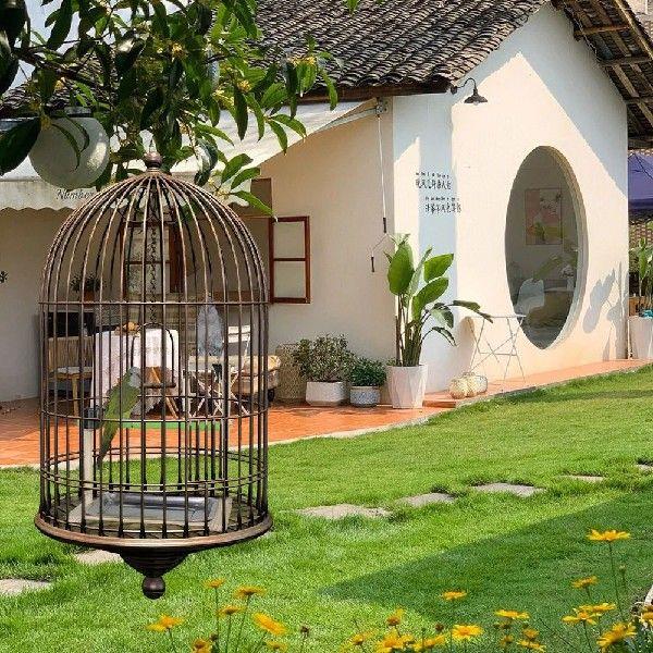 Bird Perch Stand Parrot Wood Stand Rack With Bell Toy