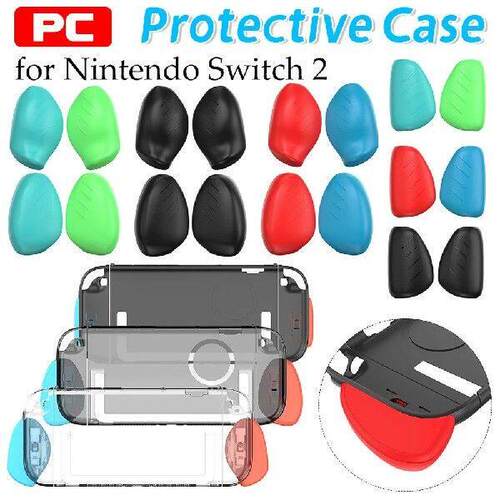 For Nintendo Switch 2 Host Split Crystal Transparent Shell