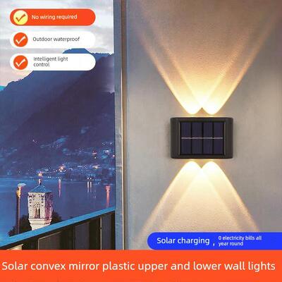 Solar outdoor patio lights太阳能户外庭院灯家用壁灯