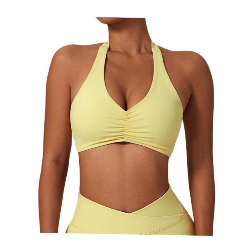 Sports Bra High Support Impact Fitness Soft Elastic Gym Yoga