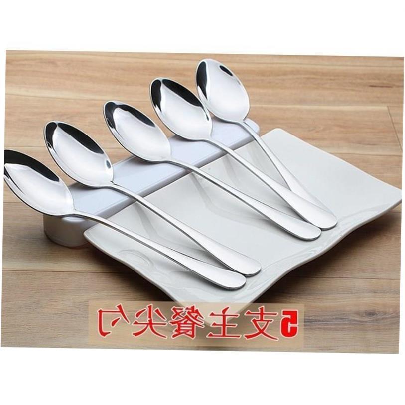 Stainless steel spoons western food spoon main meal spoon so