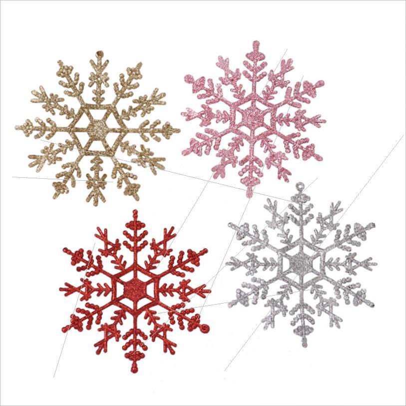 Christmas decorations Snowflakes Christmas tree ornaments