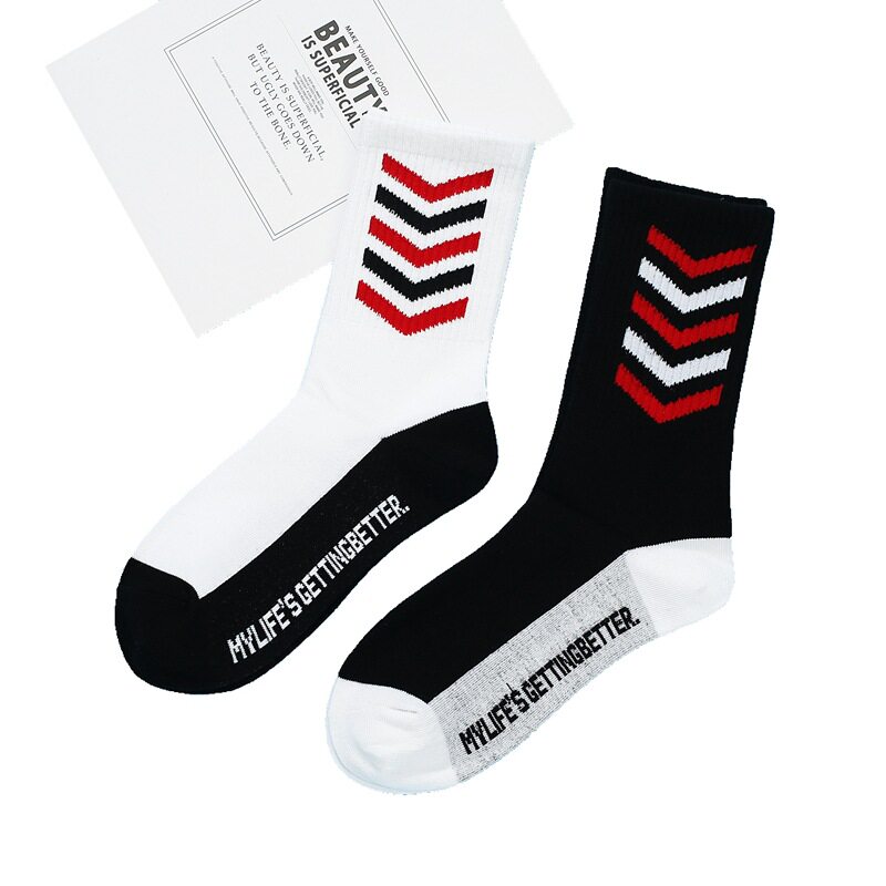 户外运动骑行跑步马拉松防滑短中筒女袜吸湿排汗防摩擦篮球足球