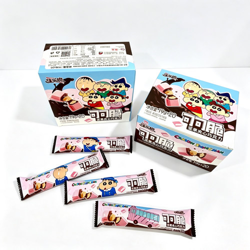 蜡笔小新可可脆巧克力饼干