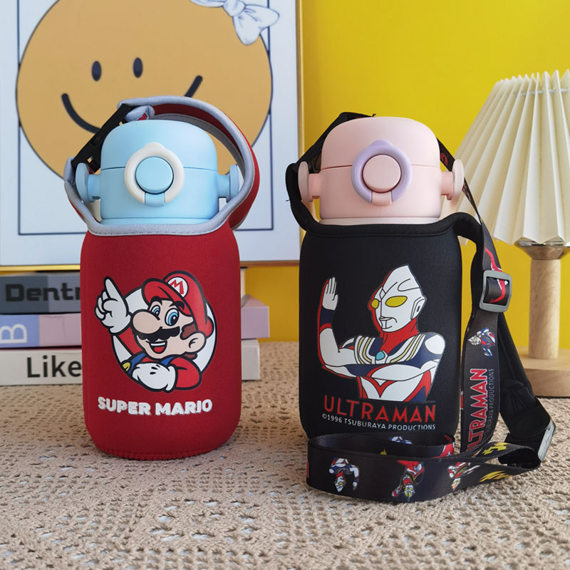 苏泊尔保温杯套保护套手提斜挎