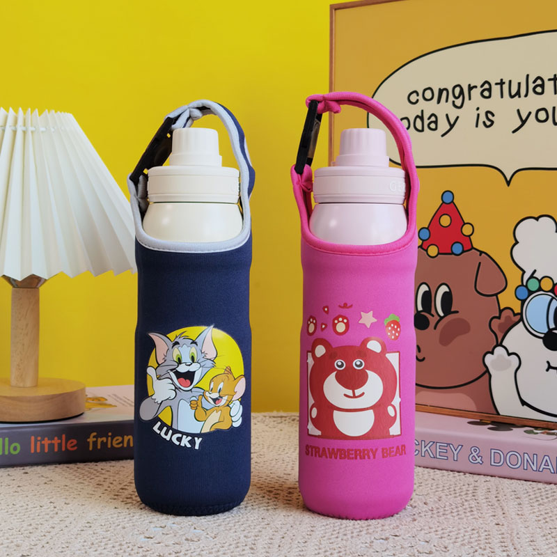 适用GERM保温杯套斜挎水杯套