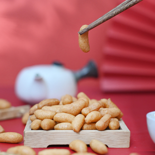 九如君油京果子传统老式零食年货老人爱吃原味糕点心香酥脆糯米条