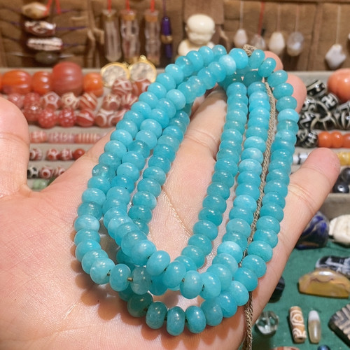 108天河石算盘念珠链佛系念珠