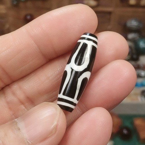 9.4x29.2蚀花玛瑙莲花