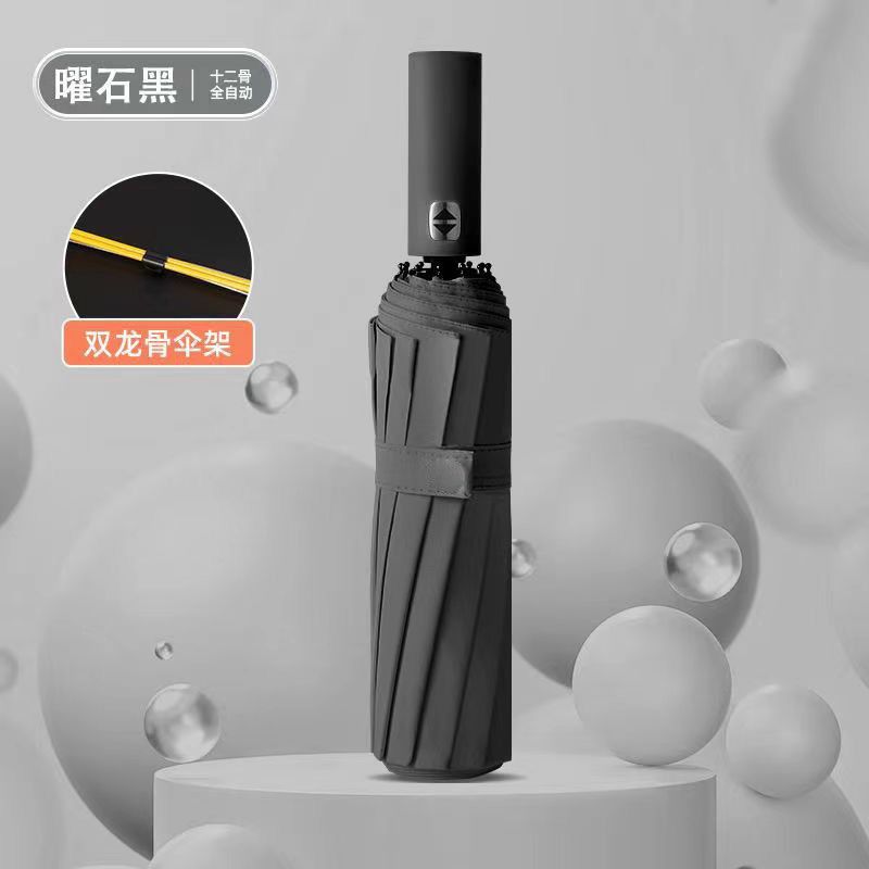 2025新款轻巧24骨防晒折叠韩版女士双人自动晴雨两用大号遮阳伞