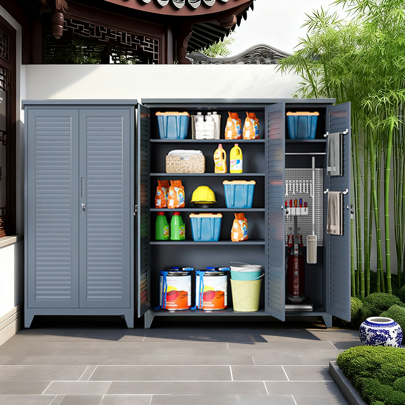 新款户外工具储物柜铝合金收纳柜