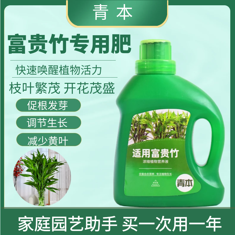 富贵竹专用营养液水培植物养观音竹子科肥料家用家用生根剂有机肥