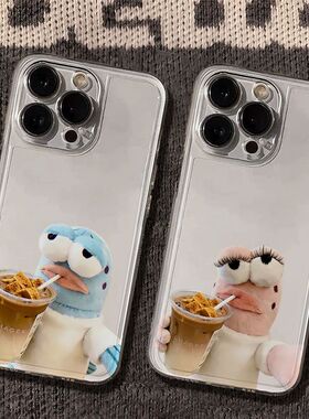 咖啡丑萌小丑鱼适用vivoS30S50Promini手机壳透明S20s19s18s17s16s15学生X300X200x100Sx90x80x70x23x9S软T1x