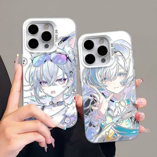 星穹铁道流萤银狼适用GT8真我Neo7Turbo手机壳GTNeo5/Neo6SE彩银磨砂Realme1514Pro+V70sV60V50学生Q5狂欢版