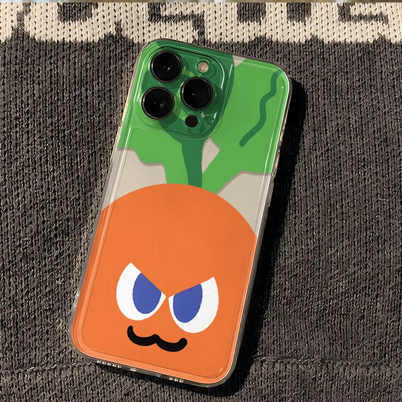 趣味凶凶胡萝卜适用一加ACE6/5至尊版手机壳ACE5竞速版透明OnePlus15/13T/12/11一加ACE3V/2Pro男女一加8/9RT