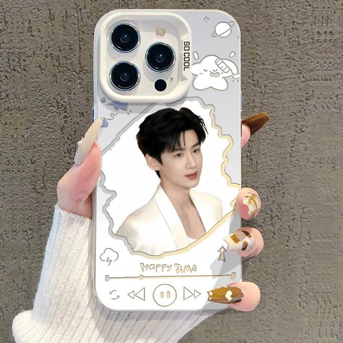 白敬亭周边适用iPhone17Air/16Promax手机壳彩银磨砂苹果111213mini/1415Plus学生XRXS高级感SE3代6s/78Plus