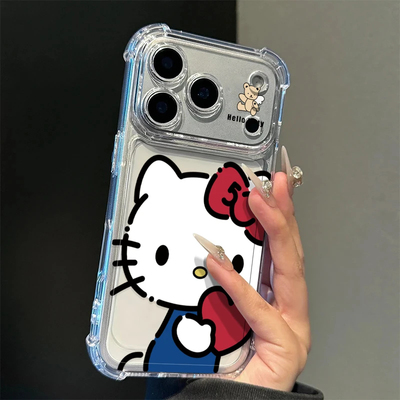 爱心Kitty凯蒂猫适用vivoS50Promini手机壳S30S20S19S18S17S16气囊防摔X300sX200X100学生X90X80X70X60软T1x