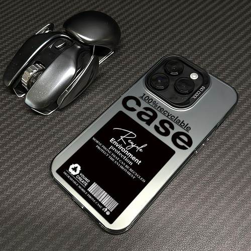 简约英文标签适用iQOOZ10Turbo+Z9Z8xZ7i手机壳iQOONeo11109SPro+87竞速版6SE彩银磨砂爱酷iQOO15131211S学生
