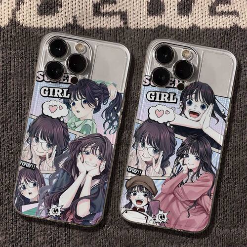 凛然绽放和栗薰子适用真我GTNeo3/Neo2T手机壳GT8Pro透明Realme1513Pro+V13V25V30tV50sV60S学生Q3iQ5狂欢版