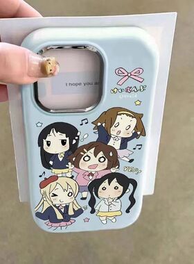 比耶轻音少女适用OPPOReno1514手机壳胖墩K11XK12PlusK13Turbo软Findx9Pro/X8S+学生A1A3A5活力版A6GTA58A97