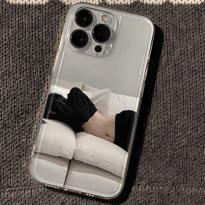 性感美腰女孩适用vivoY500y300y200iy100y93sy85y78y36m手机壳透明S30Prominis19s18s17s16学生X300x200x100S