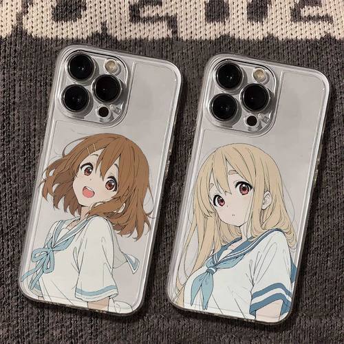 动漫轻音少女适用iQOOZ10Turbo+Z9Z8手机壳透明iQOONeo11109SPro+87竞速版65se爱酷iQOO15131211S学生U1U3U5x