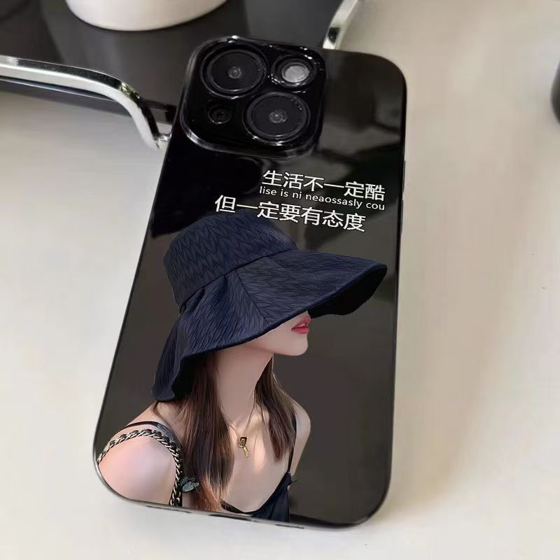 生活不一定酷适用荣耀3002001009080手机壳Magic7黑色20lite青春版畅玩60Plus学生x30x40GTx50i+软play7T/8T