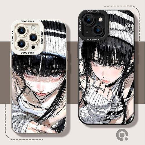 冷感甜酷少女适用华为nova1615141312109876543手机壳磨砂PuraXView畅享90Plus学生Mate8070605040302010Pro