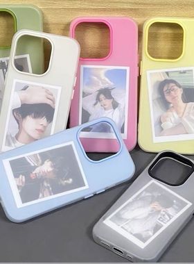 多巴胺简约纯色适用vivoX300X200X100Sx90x80x70x60手机壳双层二合一S30Prominis19s18s17s16s15s10s9男女T1x