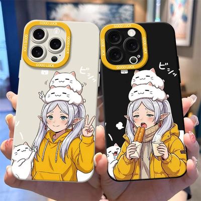 可爱头顶猫猫适用小米17/151413Ultra手机壳civi3磨砂Turbo4Pro红米K90K80至尊版K70K60学生note15Pro+141311