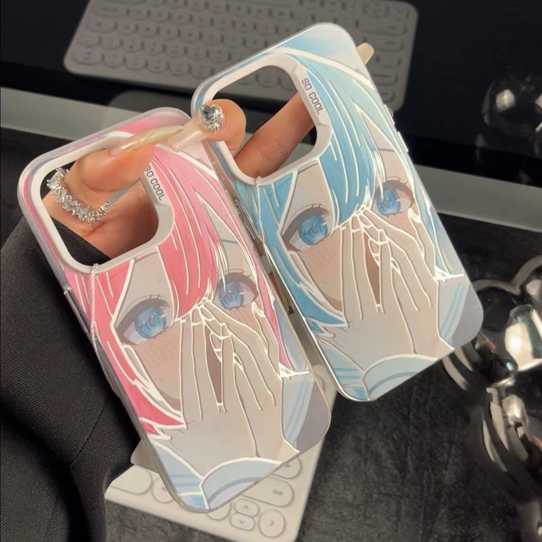日系初音未来适用iQOOZ11Z10Turbo+Z9Z8Z7手机壳爱酷iQOO15T1312彩银磨砂iQOONeo11109SPro+87竞速版6SE学生